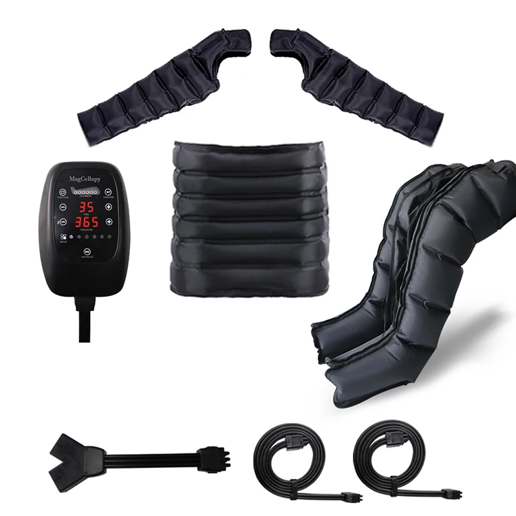 3 in 1 Leg Air Massager Arm Waist Sequential Compression Device for Circulation and Relaxation Foot Calf Massage