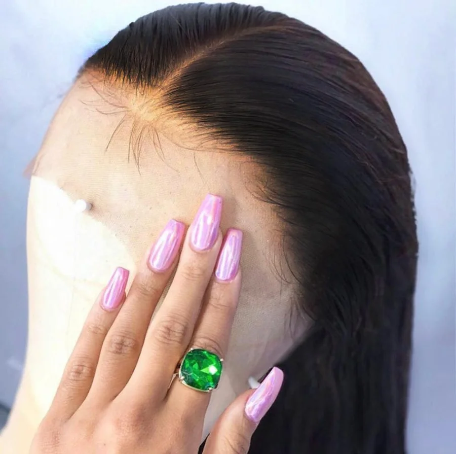 Hair Vendors Raw Indian Hair 5x5 Transparent Lace Kinky Curly Human Hair Wigs 150 Density Mongolian Kinky Curly Closure Wig