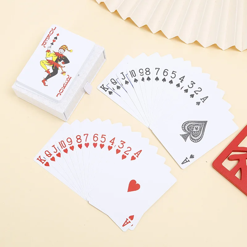 Креативная настольная игровая доска высокого класса печать визитных карточек логотипа ПВХ пластиковая покер с индивидуальной упаковкой рекламные подарочные коробки