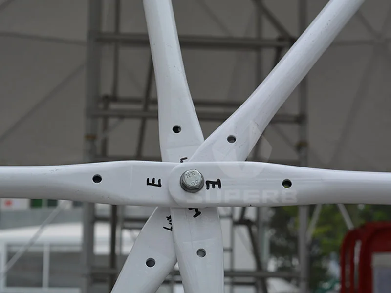 13m geodesic dome tent for pleasure ground