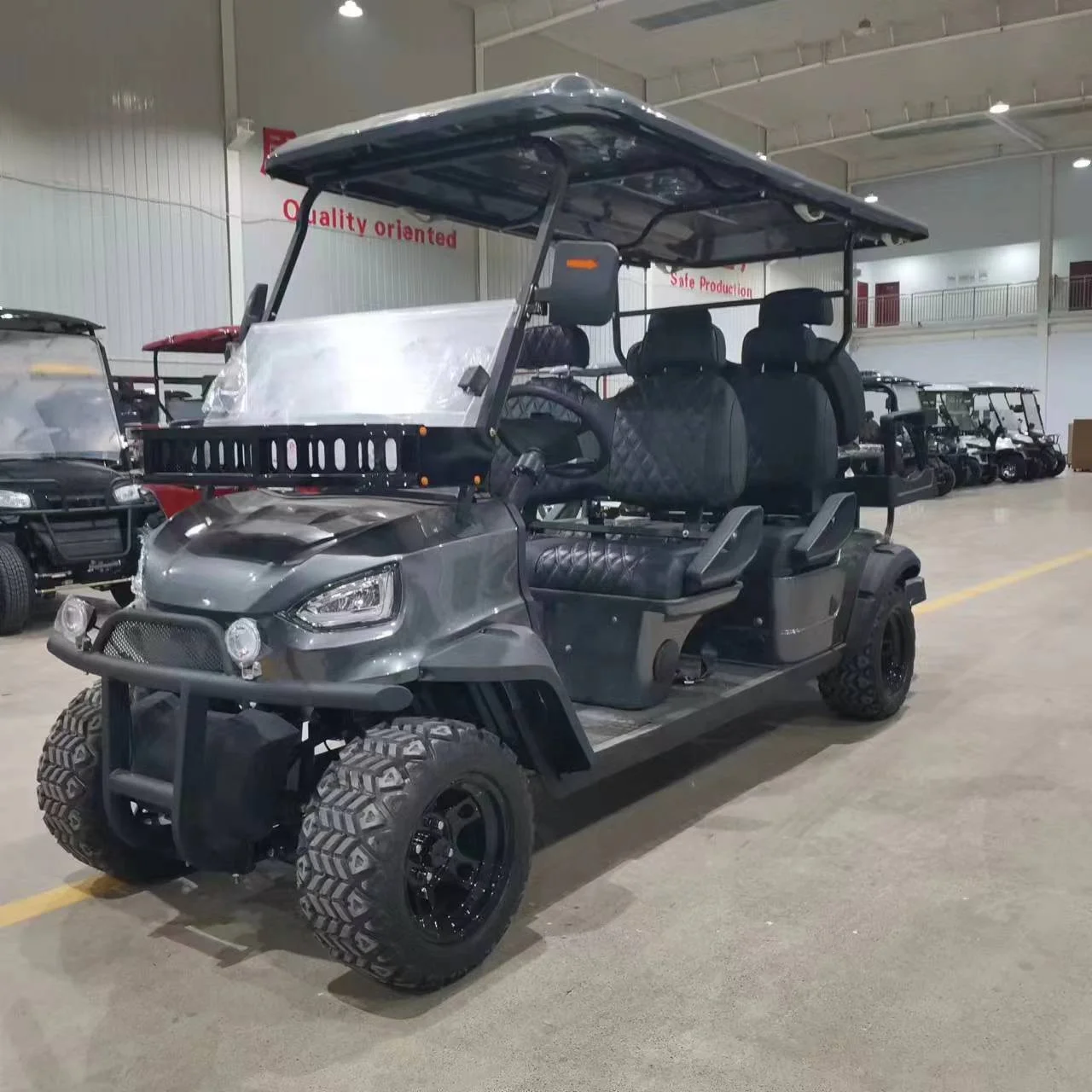 custom comfortable  2 4 6 seater chinese electric golf cart club car for sale 48V 72V lithium electric golf buggy lifted