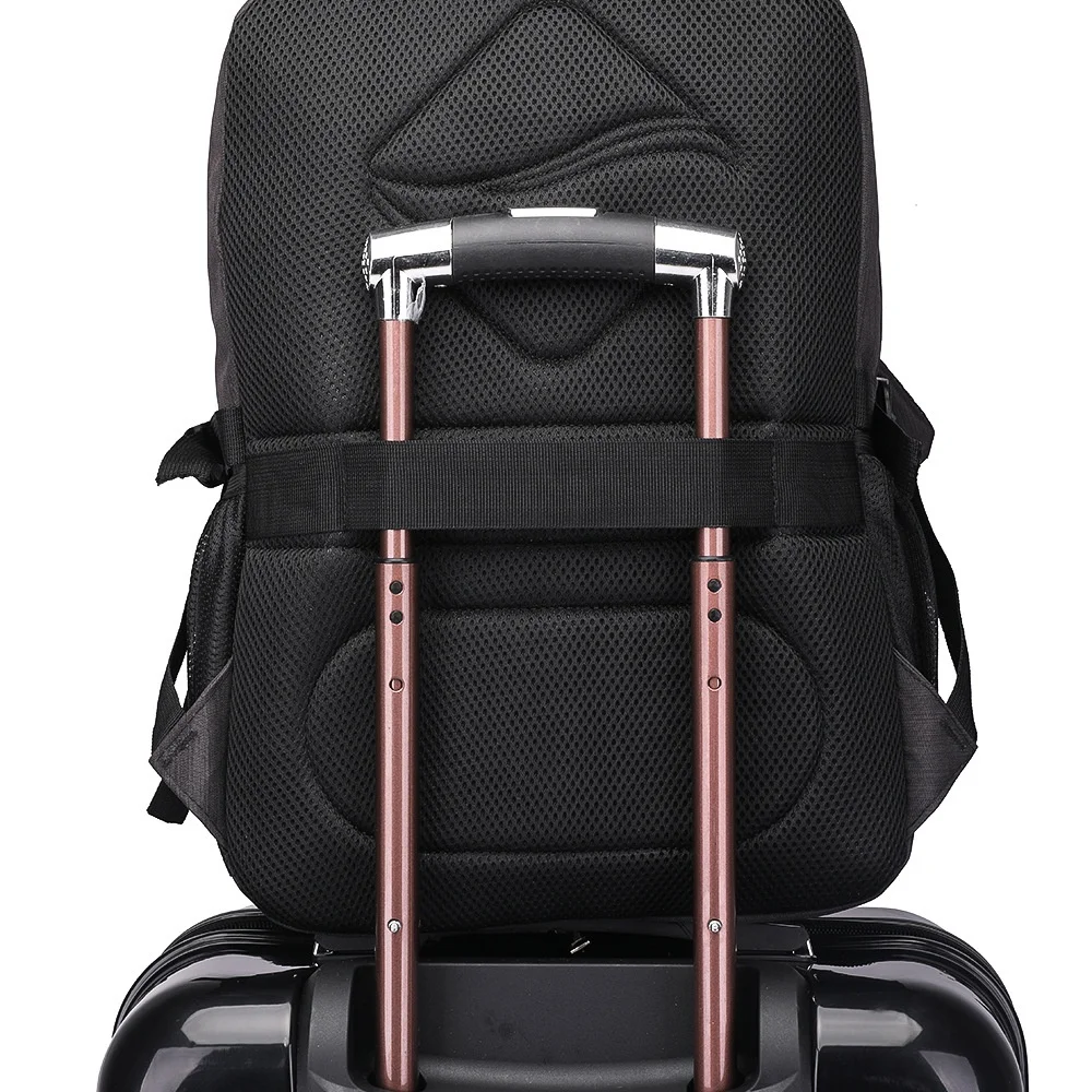 Durable Waterproof Best Men School Bags Hiking Travelling Business Backpack with USB Charging Port Backpack BAG PACK