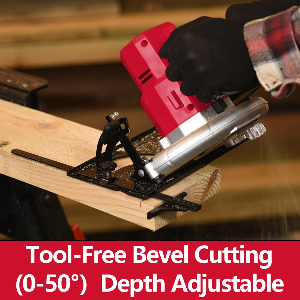 Hehui 20V Portable Wooden Hand Circular Saw Powerful Cordless Electric Wireless Circular Saw Table