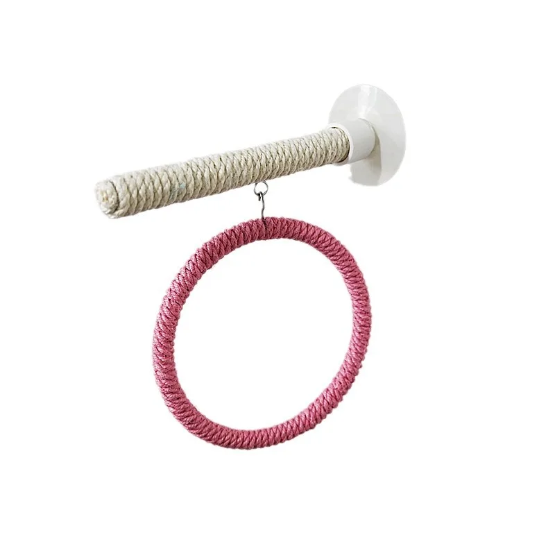 Eco-Friendly and Handcrafted Hemp Rope Bird Swing: The Perfect Outdoor Aviary Accessory for Avian Playtime and Exercise