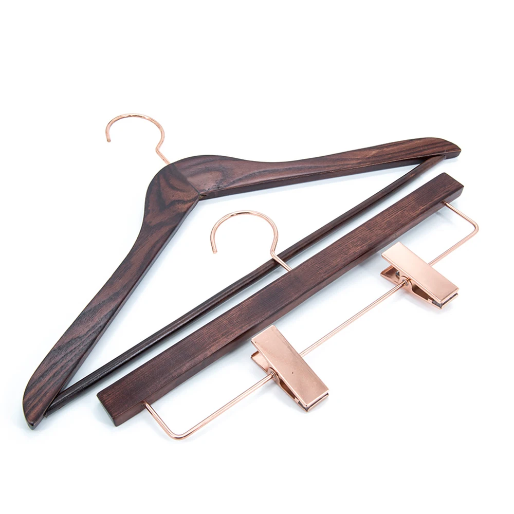 XUNZE Best Price Single Tier Wooden Hanger Clothing Store Wardrobe Bathroom Supermarket Living Room Use Quality Wood Material