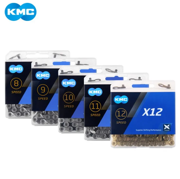 
KMC mountain bike chain X8X9S X10S X11S X12 speed chain road bike gearshift accessories 