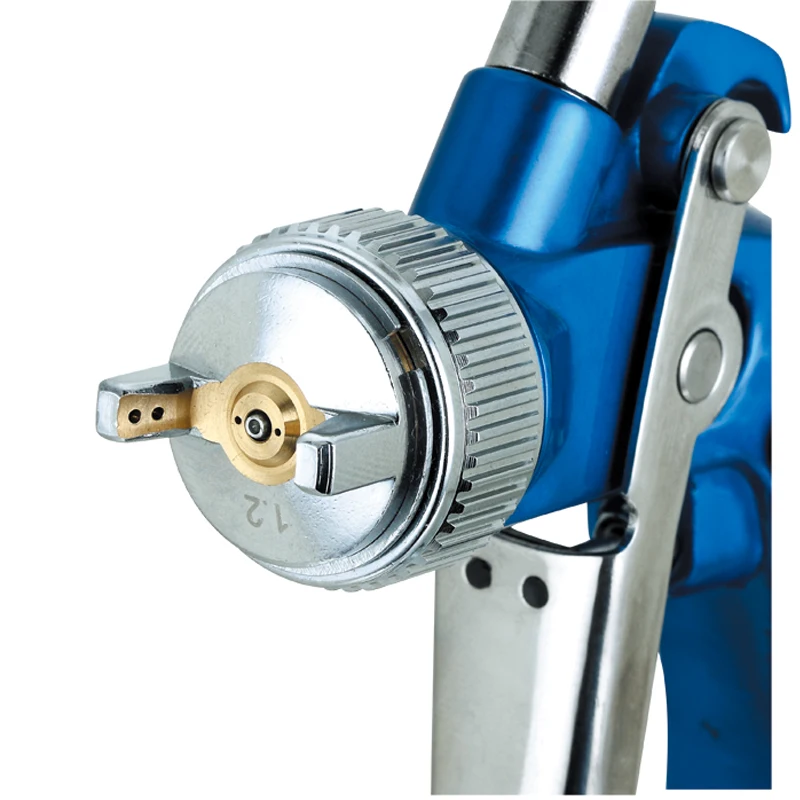 Voylet NEW 125 HVLP Touch Up Air Spray Gun for Clearcoat 1.0mm Stainless Steel Nozzle Professional Gravity Feed Spray Gun