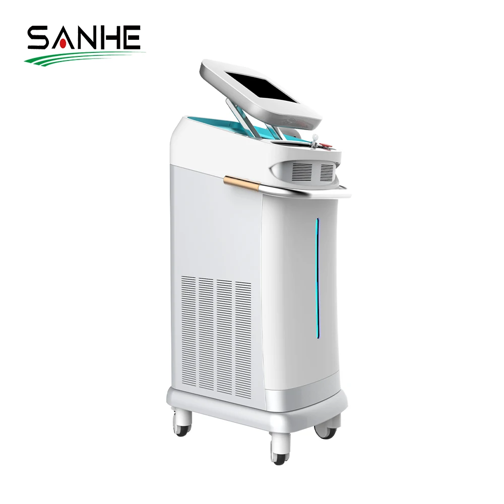 SANHE Best Selling High Power 800W Diode Laser 3 Waves 808Nm 600W Hair Removal Machine For Commercial