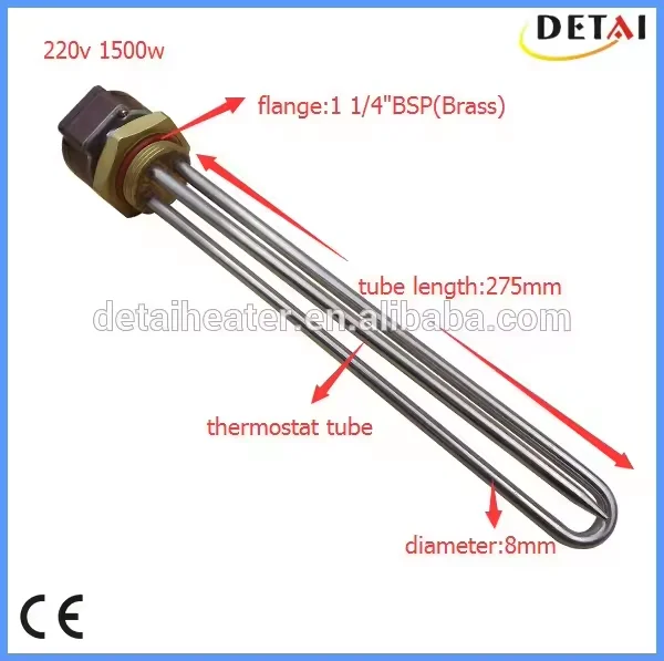 Electronic Thermostat For Water Heater Excellent Parts with probe tube immersion heater heating element