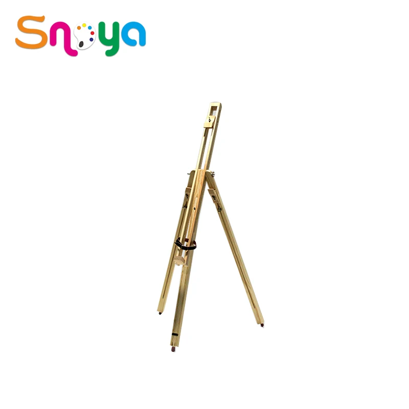 Tabletop Display Stand Artist canvas Easel,Beechwood Tripod for kids Painting easel artists painting set