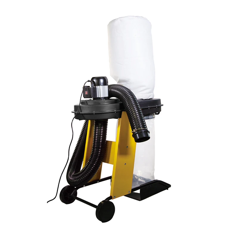 High efficiency 550W  cyclone dust collector woodworking movable woodworking dust collector for woodworking
