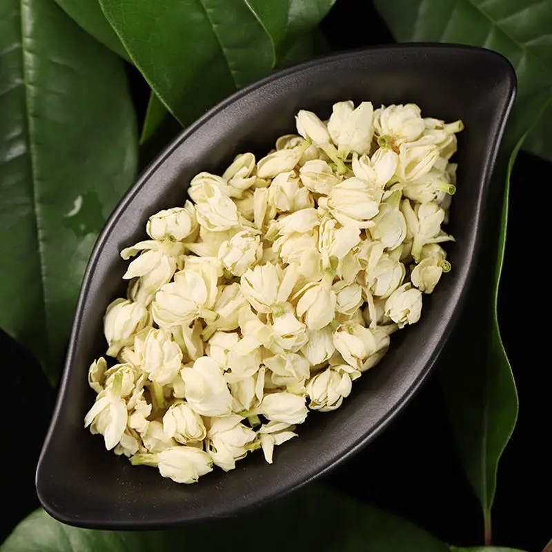 100% Natural Dry Jasmine Flowers Hand-Filled Herbal Tea Dried Jasmine Buds Raw Export Variety Sampaguita Melati Putih Holidays