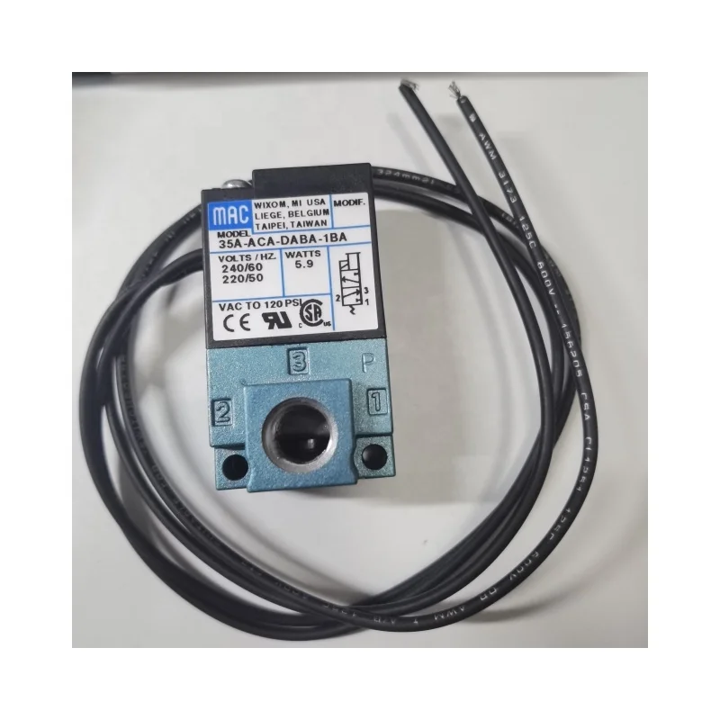 MAC solenoid valve  35A-ACA-DABA-1BA     Brand New Original