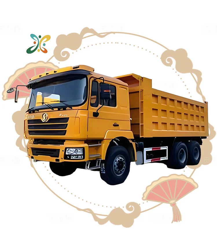 Left-hand E6 Dump Truck 8x4 6x4 China Made Trucks Diesel Shacman E6 Dump Tipper Truck for Sale