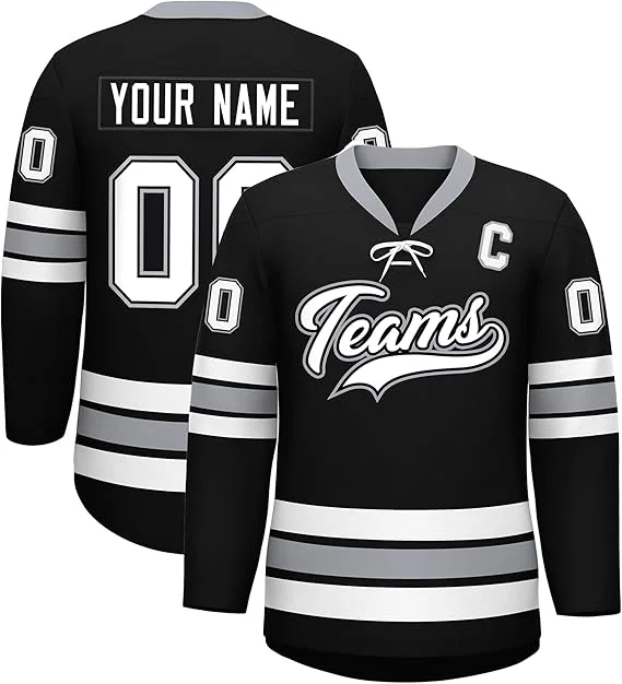 Tonton Sports custom 2024 New tackle twill embroidered hockey jerseys fast turnaround hockey uniform jersey hockey