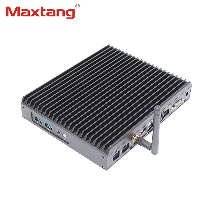 Maxtang Intel Bay Trail Processors based Fanless 2xSO-DIMM DDR3L up to 8GB Embedded Mini pc Gamer Windows