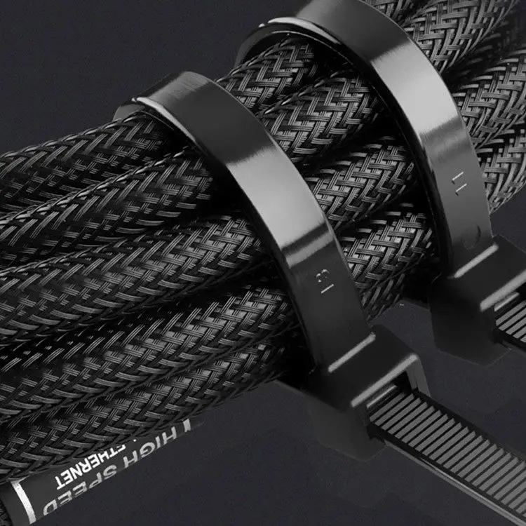 Hs 6 Inch Releasable Cable Ties Adjustable 6Ft 3Ft Bite Proof Dog Leash Tie Out Nylon Hook Loop Straps