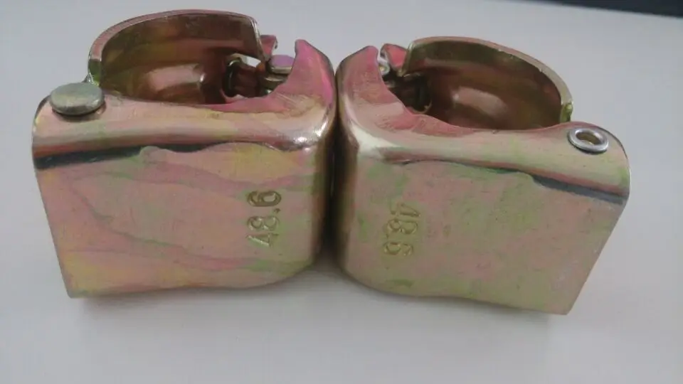 90 degree Light Weight Scaffolding Bracing Coupler Steel Swivel Forged Scaffolding Clamp