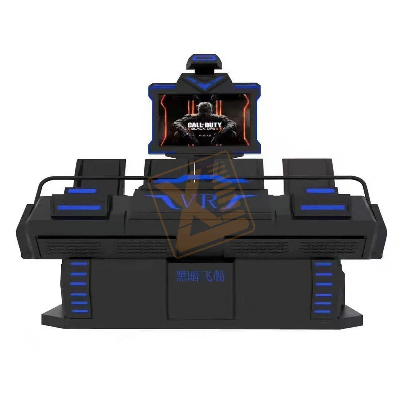 VR Game Machine 5D Cinema VR Equipment For 4 Players Virtual Reality Machine