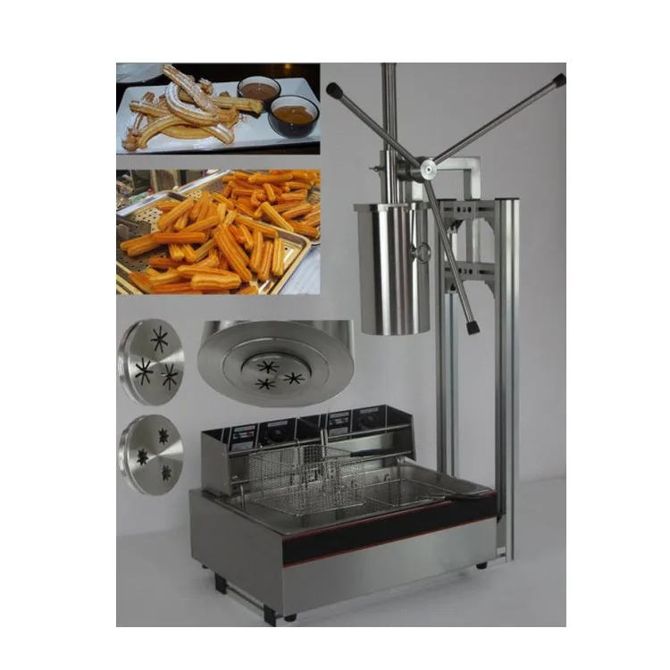 5L Capacity Automatic Hot Sale Hollow Churros Make Machine snack food machine