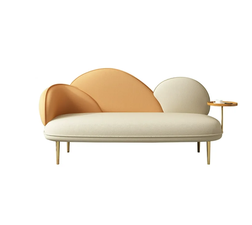 MORDEN Nordic light luxury small apartment technology cloth sofa