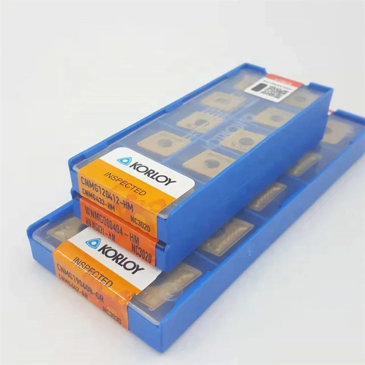 Korea Original CNMG190608/CNMG120412 NC3030 Turning tools Tungsten carbide insert