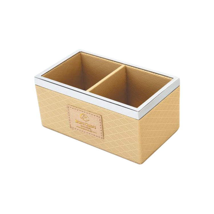 High quality Hotel Room Amenities Holder Set ,Leather Hotel Guest Room Accessories, Hotel Room Accessories Leather Sets