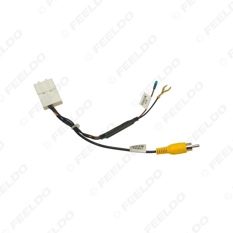 Car Radio Audio Parking Rear Camera Video Plug Converter Cable For Hyundai KIA Parking Reverse Wire Adapter