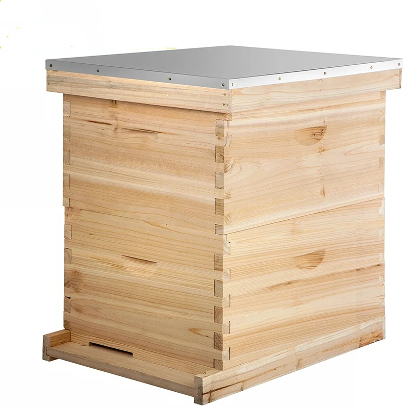 BAQIAN Beekeeping Equipment Bee Hive 10 Frame Bee Box