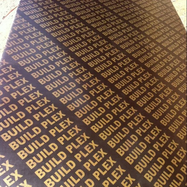 Factory Hot Sale 15mm 18mm Green Pp Plastic Plywood Film Faced Plywood For Construction