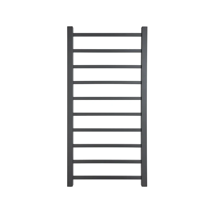 AVONFLOW Black Electric Clothes Drying Rack Bathroom Towel Rack