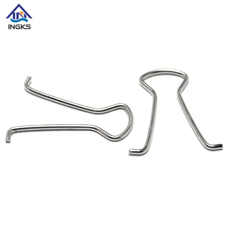 18-8 Stainless Steel Double Bending Ends Spring Split Coil Cotter Pin For File Fasten