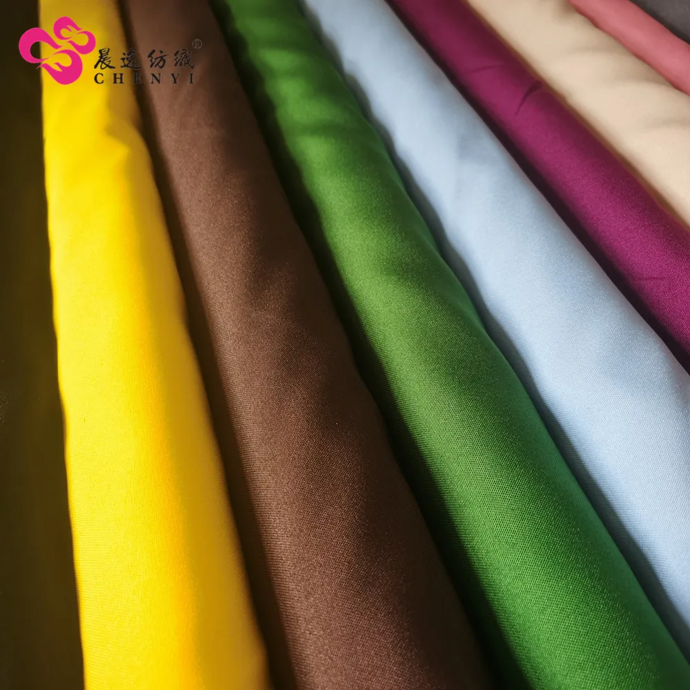 High quality chenyi textile solid dyed table colth mini matt fabric