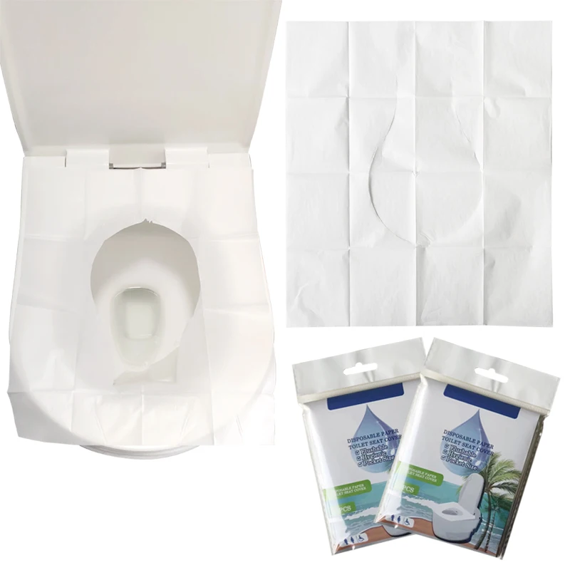 Toilet seat covers disposable flushable disposable toilet protector bathroom products
