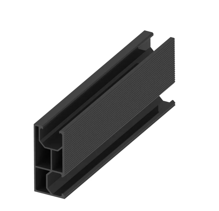 30.75*67mm Aluminum Mini rails and solar roof rail for high-quality roofs mount