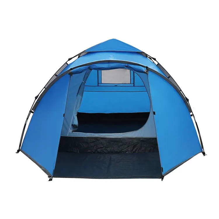 
3-4 Men Easy Up Automatic Open Folding unique frame camping set tent 