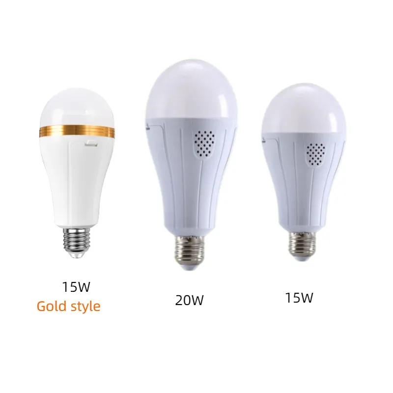 smart lighting led light home 20w 15w rechargeable bulb emergency led lighting