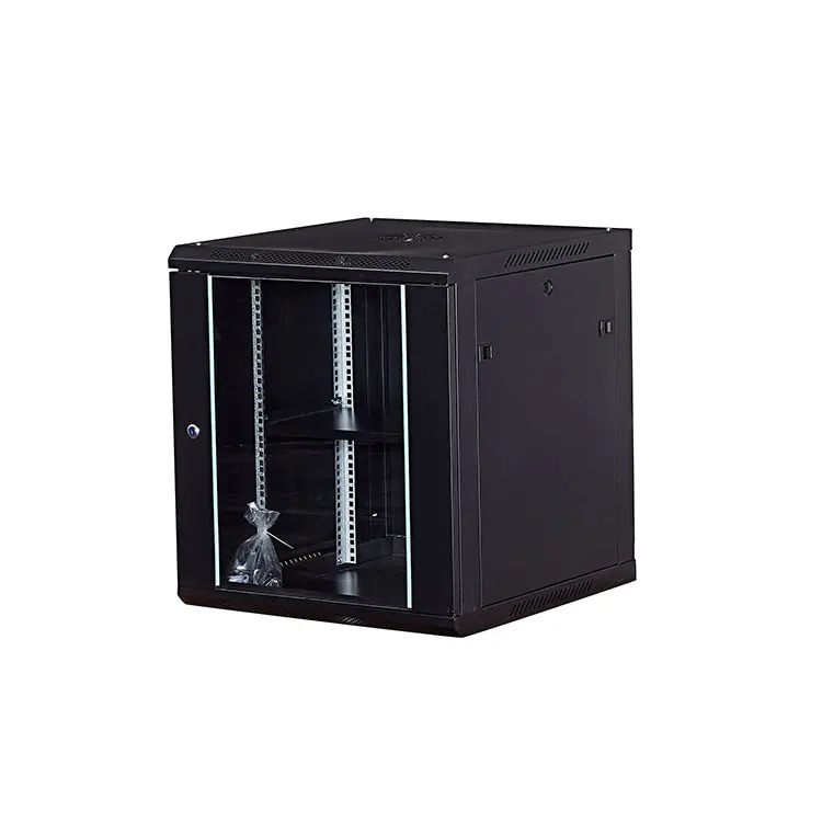 Wholesale 19 inch 12U 600*600*650mm wall mounted network cabinet rack
