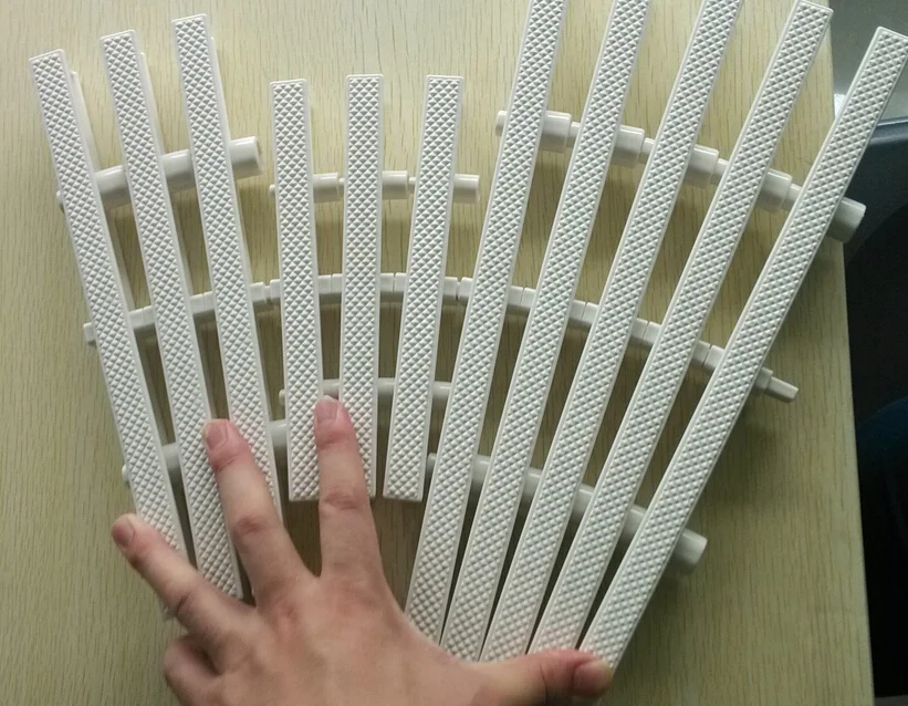 Cheap price PVC overflow swimming pool plastic grating