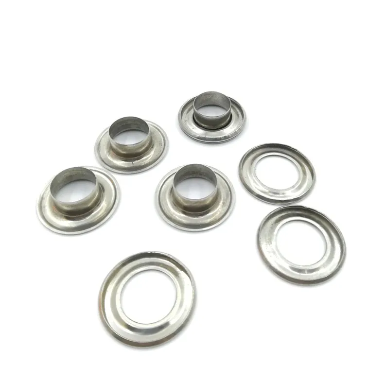 Custom logo silver antic silver gun metal Garment Jeans Shoes Bags Jacket metal eyelets forms