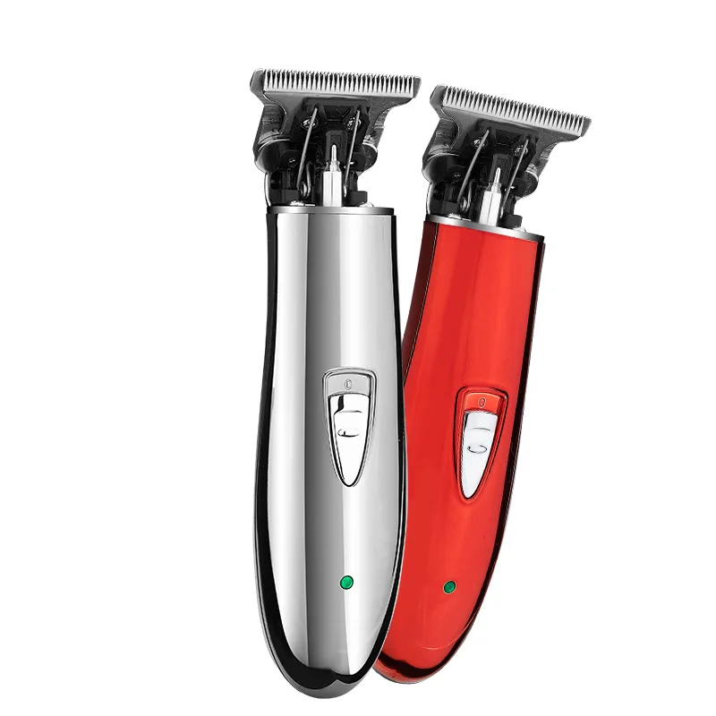 Professional Hair Clippers Barber Hair Men Cordless Electric Beard Trimmer with T Blade Rechargeable Hair Cutting kit