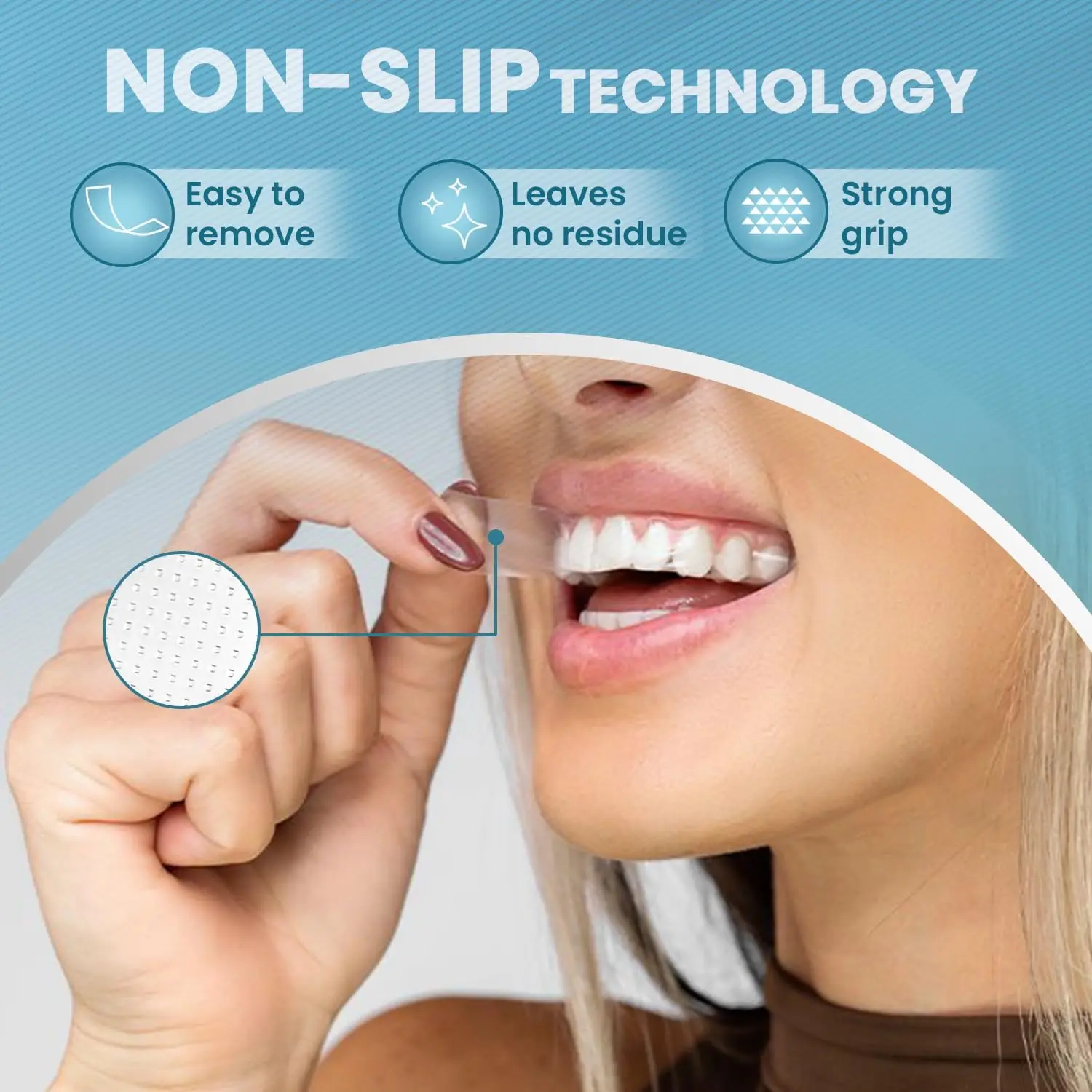 Private Logo Tooth Whitening Strips Home Use Instant Whiten HP Peroxide Teeth Whitening Products For Yellow Tooth