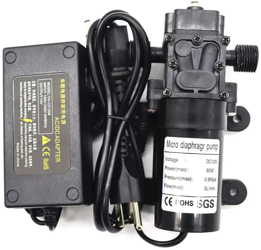 Водяная наружная патио Misters наружная патио самовсасывающий опрыскиватель водный источник питания Bulpure система охлаждения туман насос