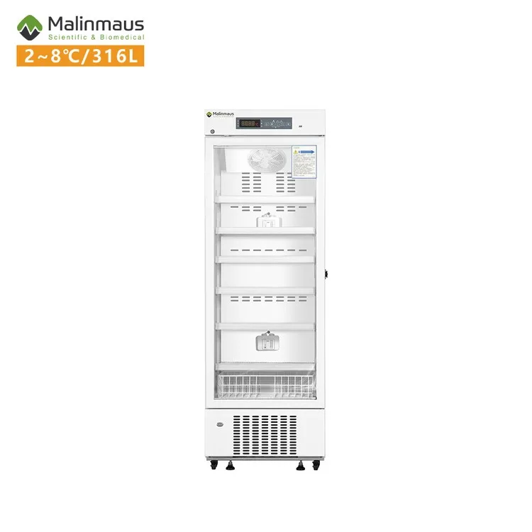 Malinmaus 316L  lab refrigerator fridge medical vaccine refrigeration USB MR-316 Pro 2 to 8C  Malinmaus  pharmaceutical refrig
