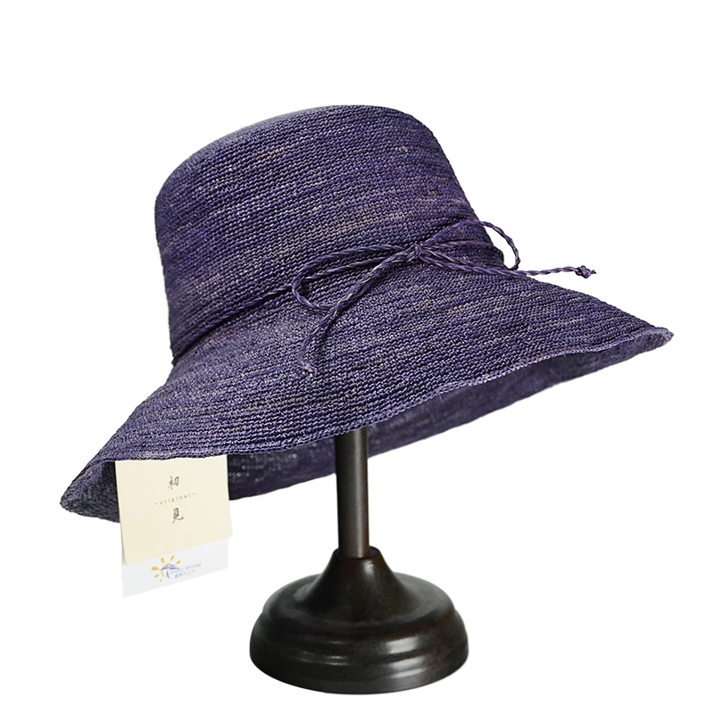 Плотная плетеная соломенная панама из рафии для 2021 изготовлена из натуральной рафии 100% соломенная шляпа ручной работы