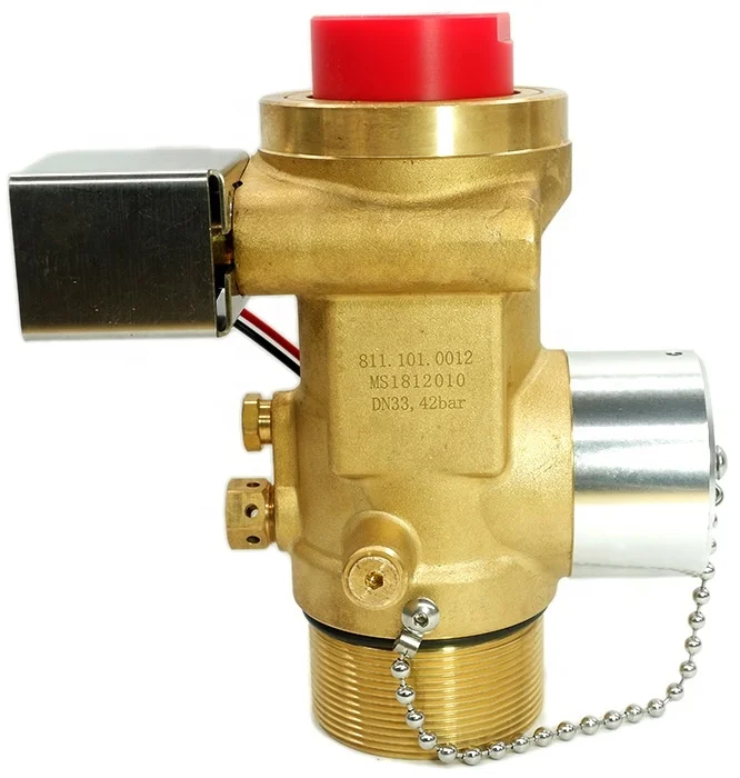 FM200/HFC227  1/2-1 inch fire extinguishing cylinder valveValvula de cilindro FM200, varias marcas