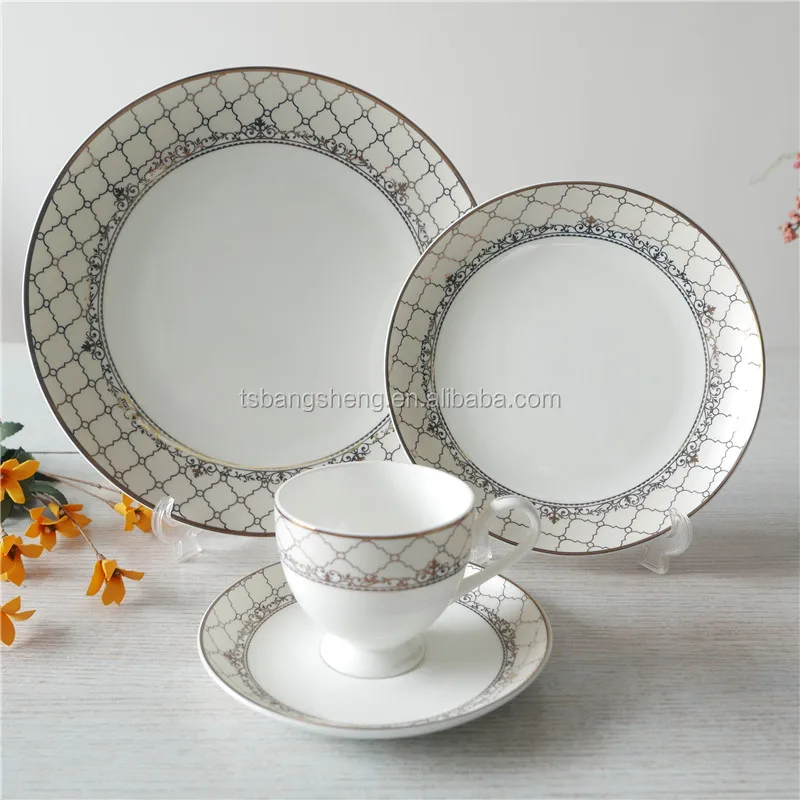 hot sale fine bone China 20pcs new bone china dinner set porcelain dinnerware