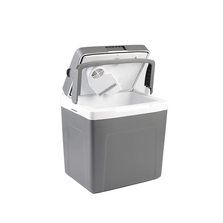 
Multifunctional Low Noise 25l Car Fridge Portable Mini Refrigerator Cooler Warmer Box 