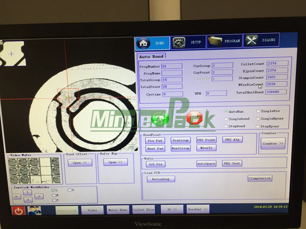 Aluminum wire chip bonding machine/digital tube welding machine/LED packaging equipment wire bonder IC