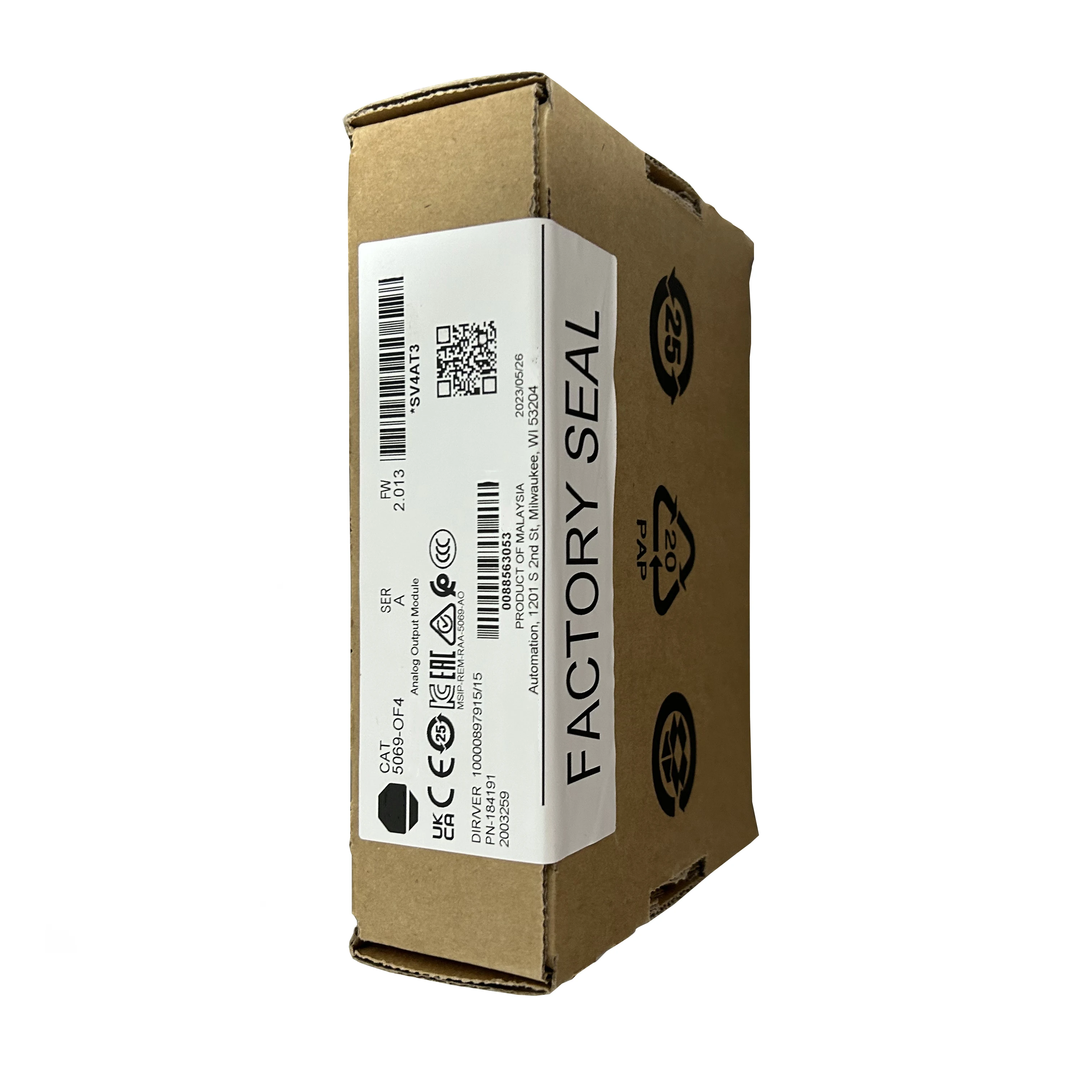 5069-OF4 programmable logic controller 5069 Analog Output Module PN-184191 5069OF4 control modul unit